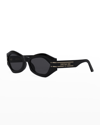 Dior Geometric Acetate Cat-eye Sunglasses