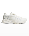 Mcq By Alexander Mcqueen Men's Aratana Mesh-leather Sneakers In White