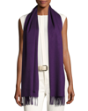 Loro Piana Cashmere Sciarpa Grande Fringe-trim Scarf