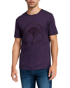 Stefano Ricci Men's Tonal Graphic T-shirt In Purple