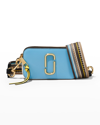 Marc Jacobs Snapchat Colorblock Camera Crossbody Bag In Air Blue Multi