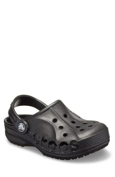 Crocs Kids' Baya Clog In Black