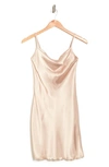 Marina Beaded Long Sleeve Maxi Gown In Champ