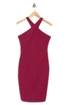Likely Carolyn Halter Sheath Dress In Rumba Red
