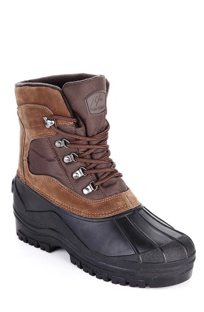 Polar Armor All Weather Boot In Brown/brown