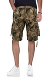 X-ray Belted Cargo Shorts In Desert Camo