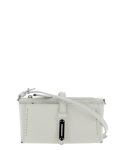 Fontana Milano 1915 "mini A Plus" Crossbody Bag In White