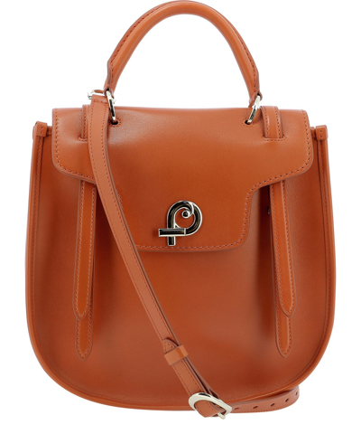 Fontana Milano 1915 "mymosa Madame" Handbag In Orange