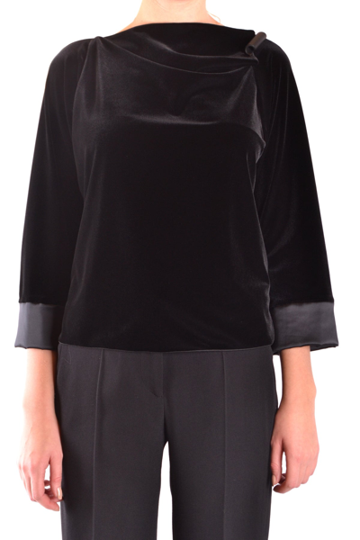 Armani Collezioni Blouses In Black