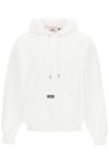 Gcds Logo-print Cotton Hoodie In Mixed Colours