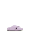 Jil Sander Purple Oversized Wrapped Sandals In Lilla