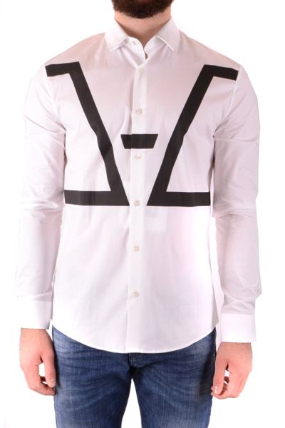 Les Hommes Urban Shirts In White