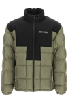 Marcelo Burlon County Of Milan Marcelo Burlon Cross Two-tone Down Jacket In Mixed Colours