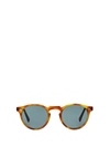 Oliver Peoples Ov5004su Semi Matte Amber Tortoise Sunglasses In Semi Matte Lbr