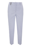 PESERICO PESERICO STRETCH COTTON TROUSERS