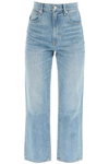 Slvrlake London Cropped Jeans In Blue