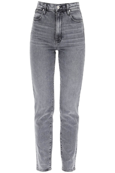 Slvrlake London Cropped Jeans In Blue