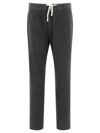 James Perse Vintage Cotton French Terry Sweatpants In Grey
