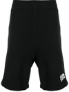 Billionaire Boys Club Black Small Arch Logo Shorts In Black