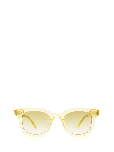 Chimi 04 Yellow Unisex Sunglasses In Brown