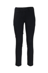 Dondup The Perfect Slim-leg Trousers In Black