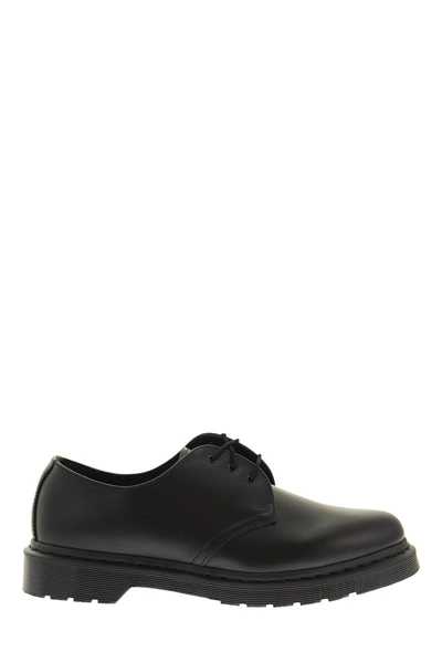 Dr. Martens' 1461 Mono - Leather Lace-up In Black