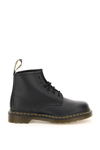 DR. MARTENS' DR.MARTENS 101 SMOOTH LACE-UP COMBAT BOOTS