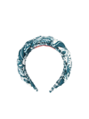 La Doublej Rapunzel Printed Headband In Blue
