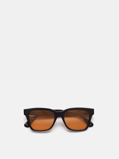 Retrosuperfuture America Refined Unisex Sunglasses In Black