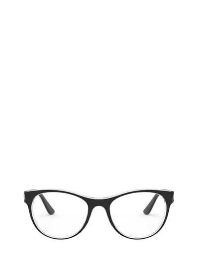 Vogue Eyewear Eyeglasses In Top Black / Serigraphy