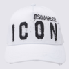 Dsquared2 Be Icon Baseball Cap In White