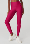 Alo Yoga Airlift High Waist Midi Leggings In Pink