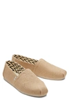 Toms Alpargata Burlap Slip-on In Natural