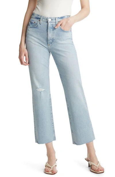 Ag Kinsley High Waist Crop Jeans In Summer Solstice