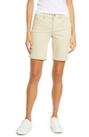 Nydj Ella Cuff Bermuda Shorts In Butter