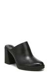 Naturalizer Genn-connect Mules Women's Shoes In Black Leather
