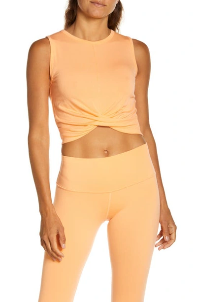 Alo Yoga Cover Tank In Cantaloupe