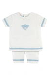 Feltman Brothers Babies'  Kids' Teddy Bear Top & Pants Set In Ivory