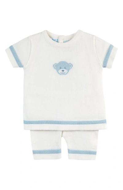 Feltman Brothers Babies' Kids' Teddy Bear Top & Pants Set In Ivory