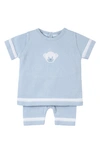 Feltman Brothers Babies'  Kids' Teddy Bear Top & Pants Set In Powder Blue