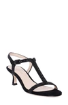 Pelle Moda Iya T-strap Sandal In Black