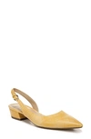 Naturalizer Banks Womens Slingback D'orsay Heels In Yellow