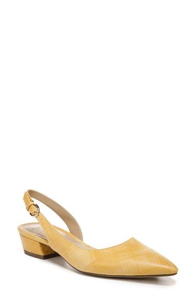 Naturalizer Banks Womens Slingback D'orsay Heels In Mari Golden