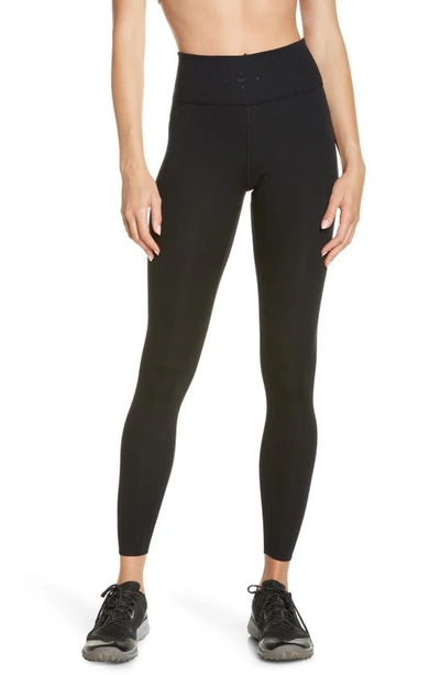Nike Dri-fit One Luxe Printed Legging In Black