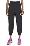 Nike Women's  Sportswear Essential Mid-rise Pants In Black