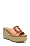 Sam Edelman Livi Platform Slide Sandal In Pink