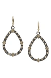 ARMENTA OLD WORLD CRIVELLI BLACK DIAMOND DROP EARRINGS