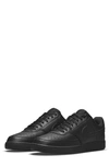 Nike Court Vision Next Nature Sneaker In Black/ Black/ Black