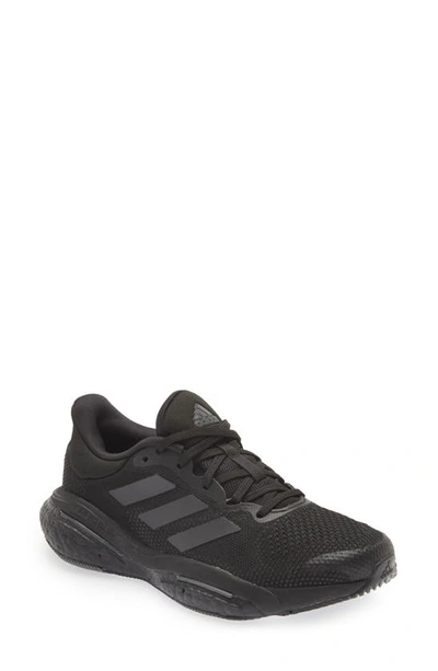 Adidas Originals Solar Glide 5 Running Shoe In Core Black/ Grey Six/ Carbon