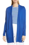 Nordstrom Everyday Open Front Cardigan In Blue Surf